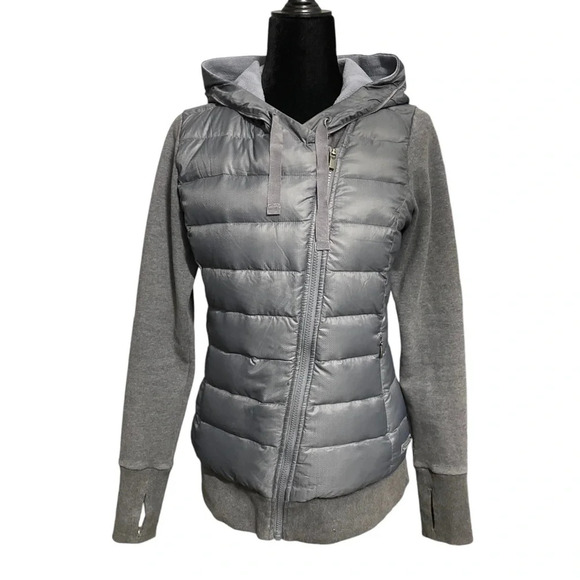 Athleta Down To Town Sweatshirt Jacket - Picture 4 of 13